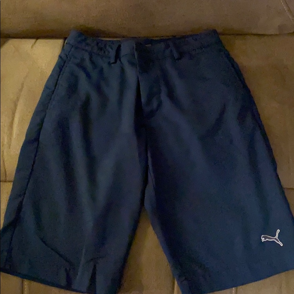 Puma Kids Navy Shorts